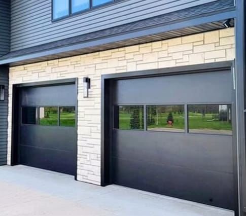 Garage door repair project